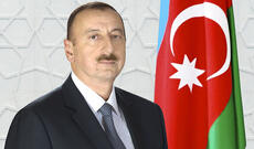Prezident İlham Əliyev Goranboy rayonuna səfərə gəlib