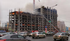 Samarada dəhşətli yanğın baş verib