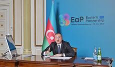 Prezident İlham Əliyev Şərq Tərəfdaşlığı ölkələrinin videokonfrans formatında Sammitində iştirak edib
