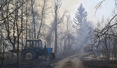 Çernobıl zonası yenidən yandı