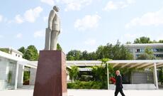 Azərbaycan Prezidenti İlham Əliyev Mingəçevir şəhərinə səfərə gəlib