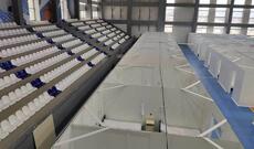 Abşeron Olimpiya İdman Kompleksi müvəqqəti olaraq modul xəstəxanaya çevrildi