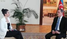 Ceyhun Bayramov Türkiyə televiziyasına müsahibə verib