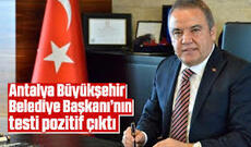 Antalya şəhər meri koronavirusa yoluxub