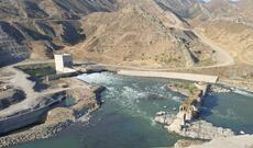 "Xudafərin” hidroqovşağı bəndinin tikintisi demək olar  tamamlanıb