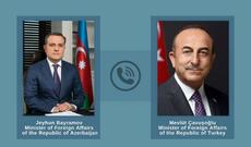 Azərbaycan və Türkiyənin XİN başçıları arasında telefon danışığı olub