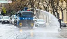 Həftəsonu Bakıda küçələr dezinfeksiya ediləcək