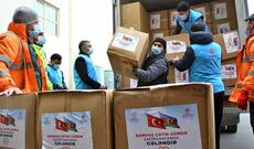 Türkiyə Azərbaycana humanitar yardım göndərdi