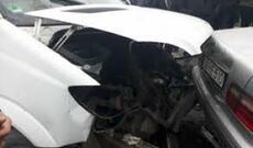 Qaz ilə əyləcin yerini dəyişik saldı, qəza törətdi