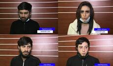 Xırdalanda quldur dəstəsi tutuldu: bir qadın, üç kişi... - Video
