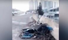 Bakı-Sumqayıt yolunda ağır qəza - Yük avtomobili paramparça oldu- VİDEO