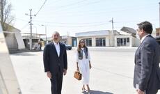 Prezident və xanımı Pirşağıda təməlqoyma mərasimində iştirak ediblər