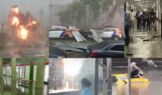 Təbii fəlakət Moskvaya böyük həcmdə zərər vurub: Dağıntılar var-Video