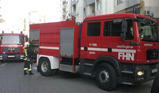 Sumqayıtda yaşayış binasında yanğın: sakinlər təxliyə edildi