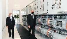 Prezident “Suraxanı” yarımstansiyasının açılışında iştirak edib