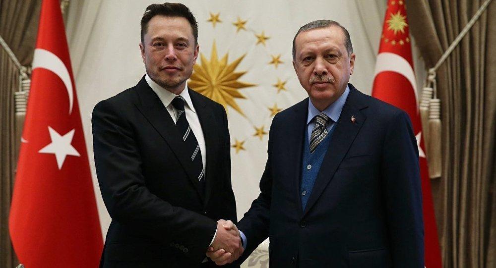 İlon Maskın Türkiyənin bor mədəninə marağı var