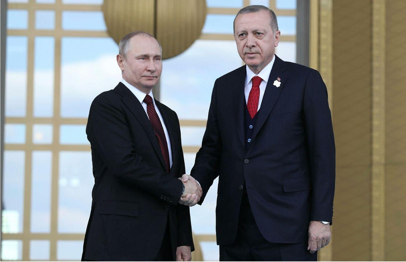 Putin və Ərdoğan arasında Rusiyanın təhlükəsizliyinə qarantiya məsələsi müzakirə edilib