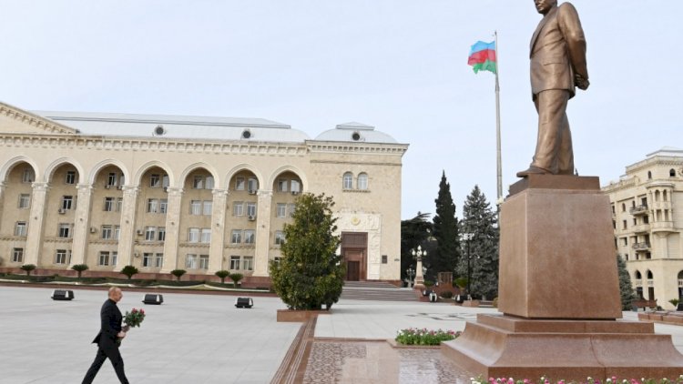 Prezident İlham Əliyev Gəncə şəhərində səfərdə olub