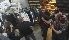 Bakıda  Federasiya  Prezidenti  obyekt sahibini döydü- VİDEO