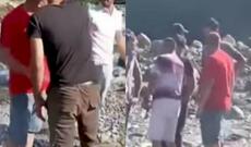 İsmayıllıda şort geyinən turistlərlə kənd sakinləri arasında gərginlik – Video