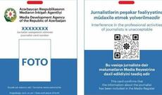 Jurnalist vəsiqəsinin forması təsdiq edildi