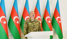 Bu gölün sahilindəyik, Göyçə isə önümüzdə… – Əliyev