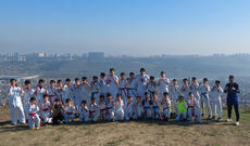 Karateçilər “Qarabağ Azərbaycandır!” şüarını səsləndirdilər