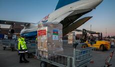 Mehriban Əliyevanın göstərişi ilə daha bir humanitar yardım təyyarəsi Türkiyəyə yola düşür