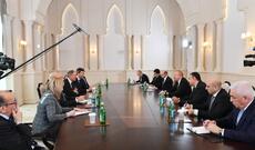 Prezident İlham Əliyev İtaliyanın şirkətlər və “Made in Italy” nazirini qəbul edib