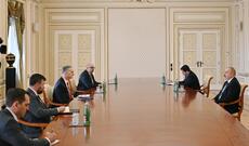 Prezident İlham Əliyev ABŞ Dövlət Departamentinin baş müşavirini qəbul edib