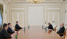 Azərbaycan Prezidenti İlham Əliyev Macarıstanın iqtisadi inkişaf nazirini qəbul edib