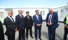 Rizvan Baxşıyev Niyazi Bayramovu Gəncədə inşası davam edən mülki partlayıcı maddələr zavodunda görülən işlərlə tanış edib