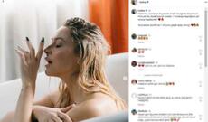 Məhşur türk müğənnisi Hadisə hamam otağından yeni görüntülərini yayımladı