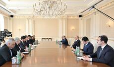 Azərbaycan Prezidenti İlham Əliyev İsrailin xarici işlər nazirini qəbul edib