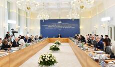 Prezident İlham Əliyev Şuşada “Böyük Avrasiya geosiyasətinin formalaşması: keçmişdən bu günə və gələcəyə” mövzusunda beynəlxalq konfransda iştirak edib