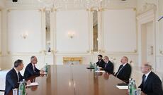 Prezident İlham Əliyev “Total Energies” şirkətinin kəşfiyyat və hasilat üzrə prezidentini qəbul edib