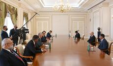 Azərbaycan Prezidenti İlham Əliyev Slovakiya parlamentinin sədrini qəbul edib