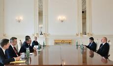 Prezident İlham Əliyev Almaniya Xarici İşlər Nazirliyinin dövlət nazirini qəbul edib