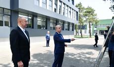 Prezident İlham Əliyev Cəlilabad Dövlət Peşə Təhsil Mərkəzinin açılışında iştirak edib