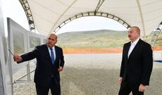 Prezident İlham Əliyev Füzuli rayonunun Qoçəhmədli kəndinin təməlini qoyub
