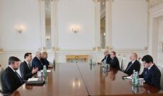 Prezident İlham Əliyev ABŞ Dövlət Departamentinin nümayəndəsini qəbul edib