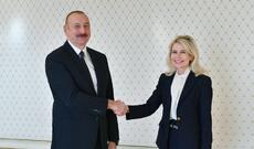 Azərbaycan Prezidenti İlham Əliyev ATƏT Parlament Assambleyasının prezidentini qəbul edib