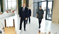 Prezident İlham Əliyev və birinci xanım Mehriban Əliyeva İsmayıllıda DOST İnklüziv İnkişaf və Yaradıcılıq Mərkəzinin “DOST EVİ” filialının açılışında iştirak ediblə