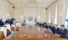 Azərbaycan və Birləşmiş Ərəb Əmirlikləri prezidentlərinin geniş tərkibdə görüşü keçirilib