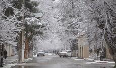 Azərbaycanda qar yağmaqda davam edir