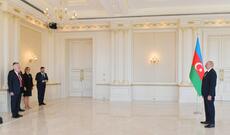 Prezident İlham Əliyev ABŞ-ın ölkəmizdə yeni təyin olunmuş səfirinin etimadnaməsini qəbul edib