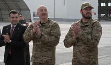 Prezident İlham Əliyev və oğlu Heydər Əliyev Hərbi Hava Qüvvələrinin hərbi obyektlərində olublar