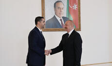 Prezident İlham Əliyev ATƏT-in fəaliyyətdə olan sədrinin başçılıq etdiyi nümayəndə heyətini qəbul edib