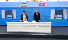 Azərbaycan və İran prezidentlərinin iştirakı ilə “Xudafərin” hidroqovşağının istismara verilməsi və “Qız Qalası” hidroqovşağının açılış mərasimi keçirilib