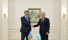 Medianın İnkişafı Agentliyinin İcraçı direktoru Əhməd İsmayılov ilə Özbəkistan Respublikası Prezidenti Administrasiyası yanında İnformasiya və Kütləvi Kommunikasiya Agentliyinin baş direktoru Asadjan Xocayev arasında ikitərəfli görüş keçirilib